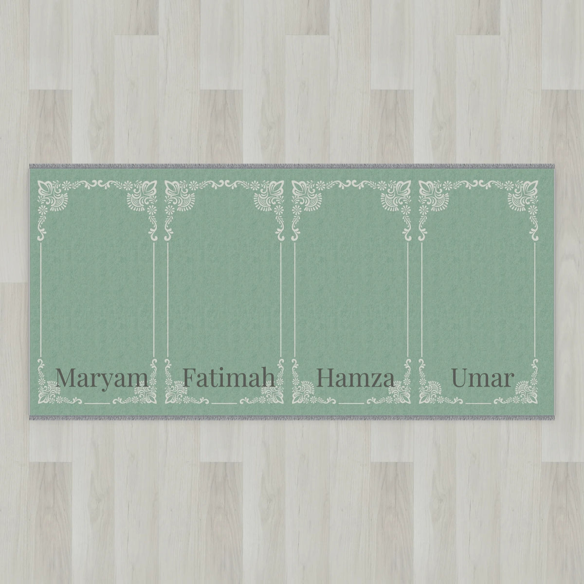 Gilded Frame Personalized Prayer Mat
