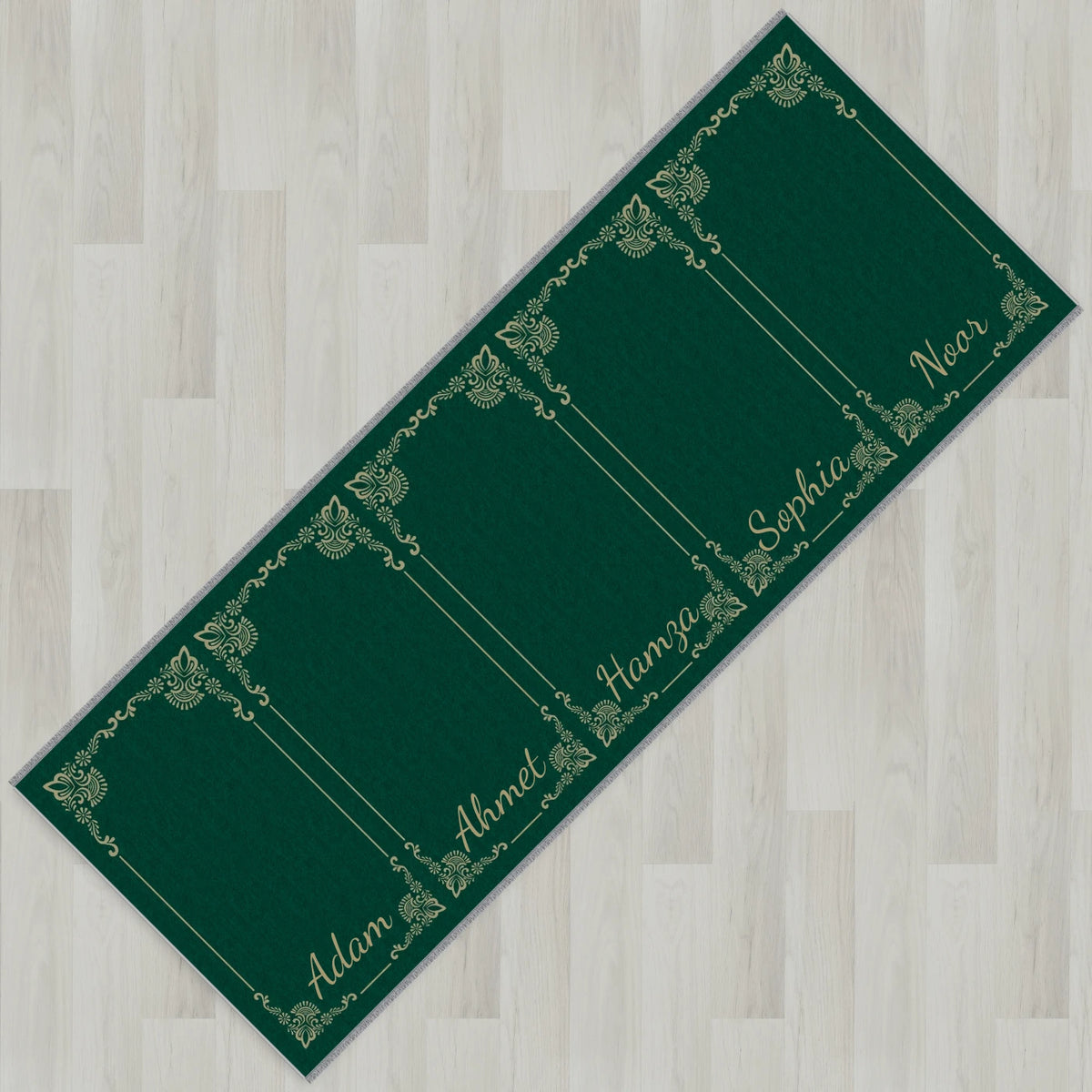Gilded Frame Personalized Prayer Mat