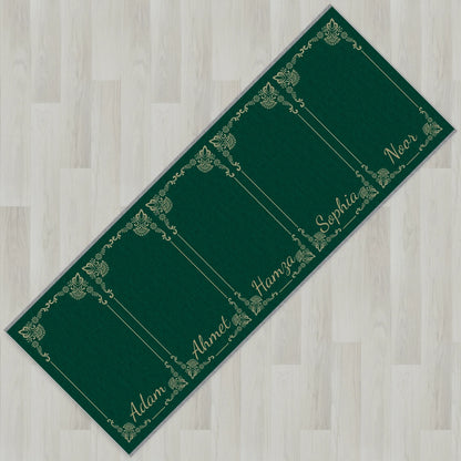 Gilded Frame Personalized Prayer Mat