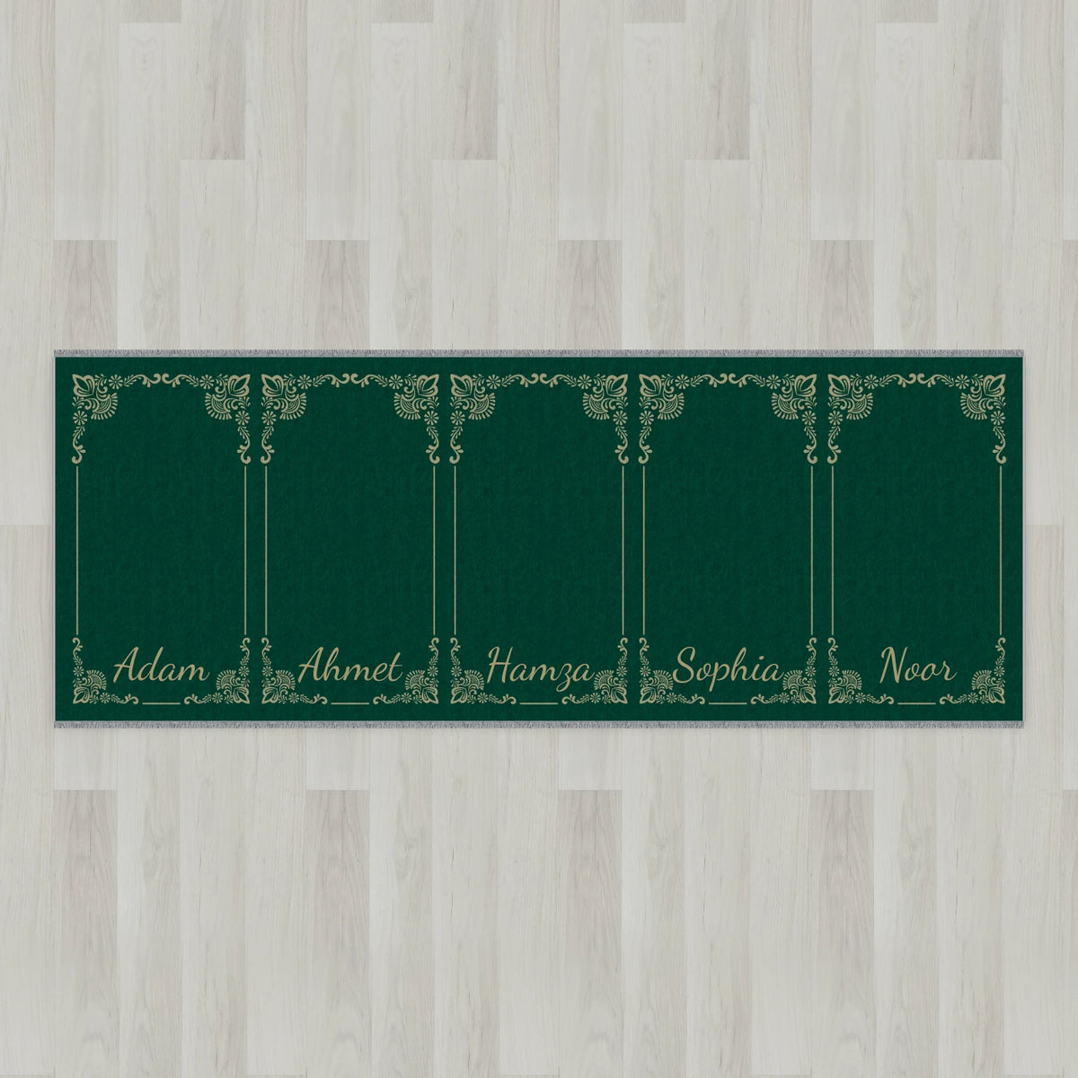 Gilded Frame Personalized Prayer Mat