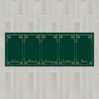 Gilded Frame Personalized Prayer Mat