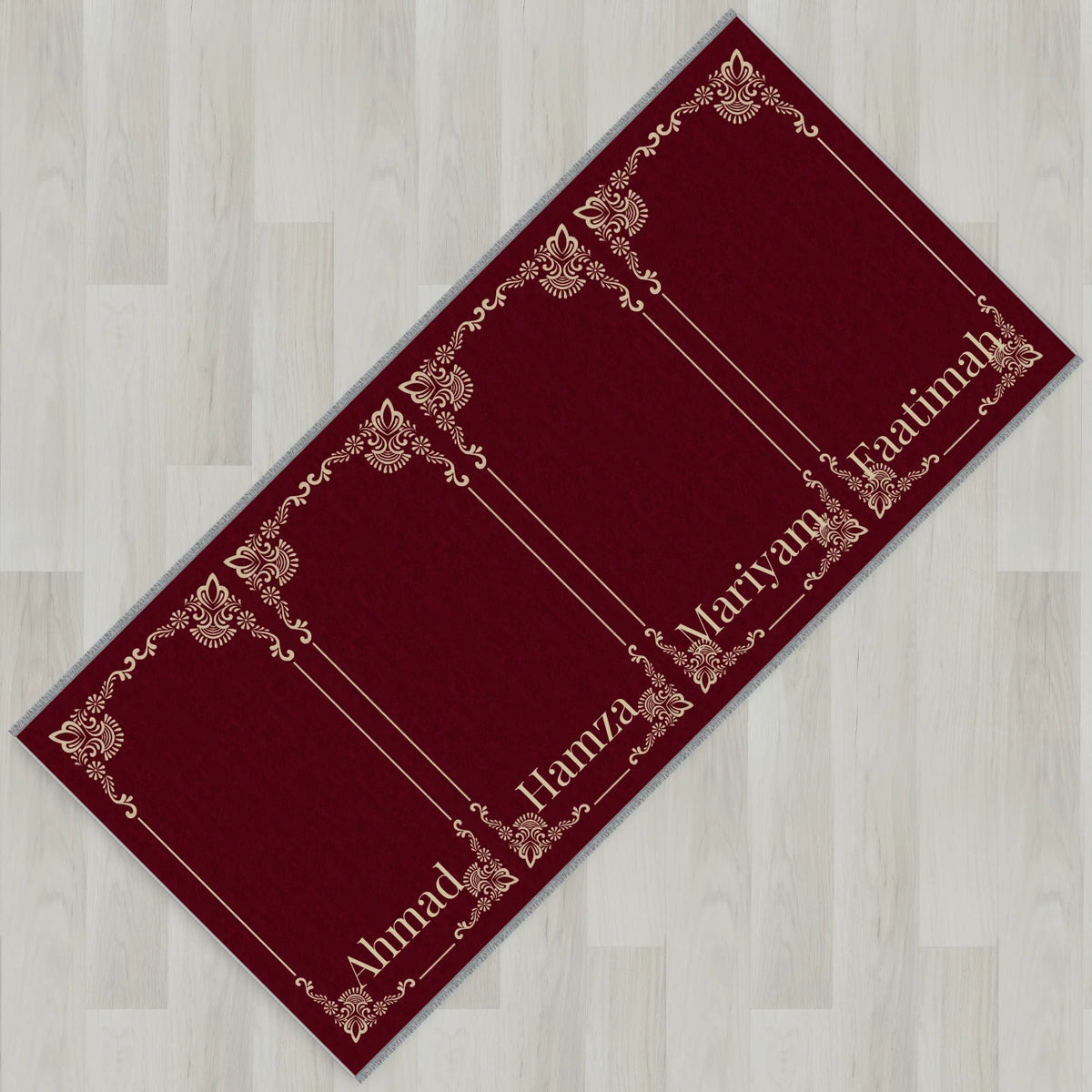 Gilded Frame Personalized Prayer Mat