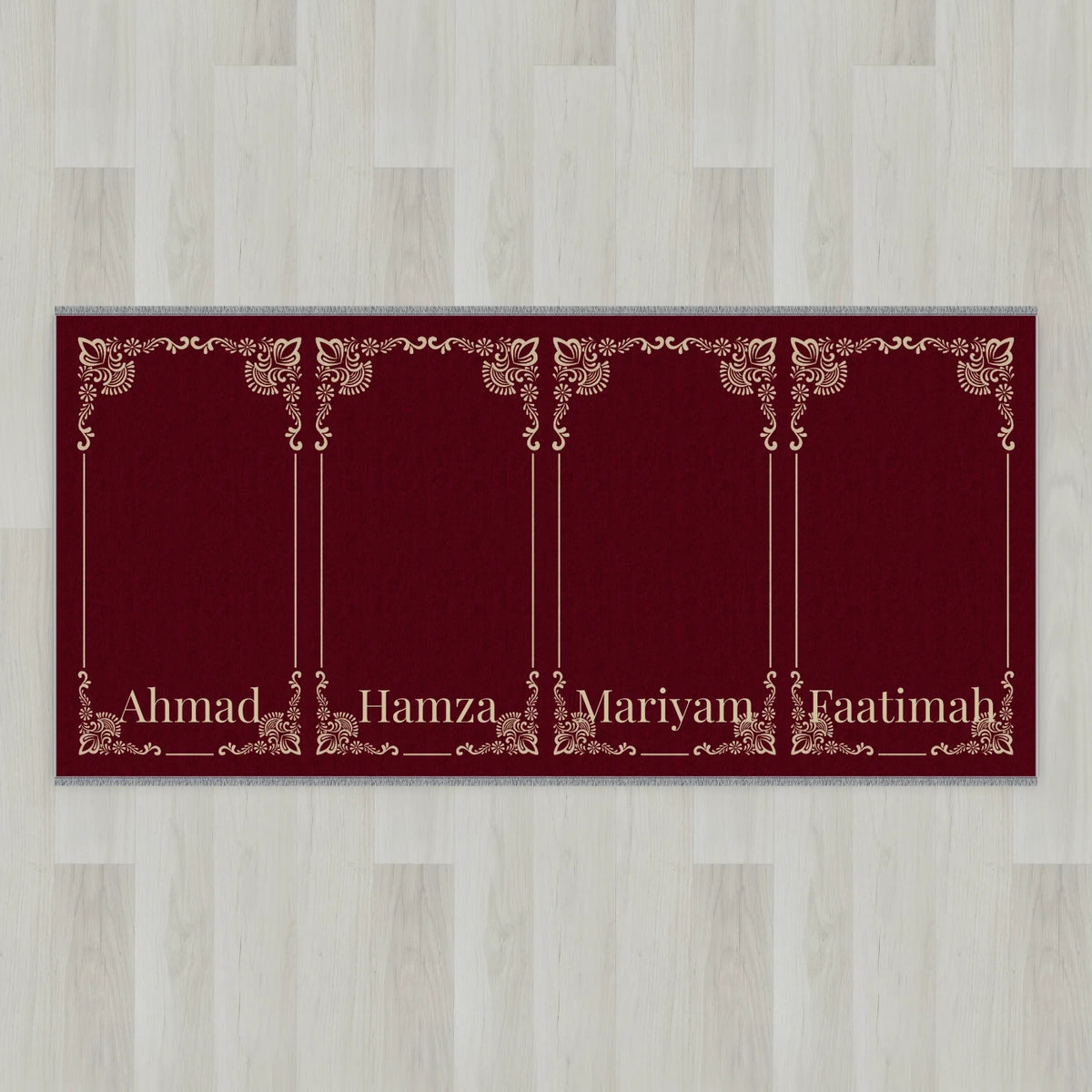 Gilded Frame Personalized Prayer Mat