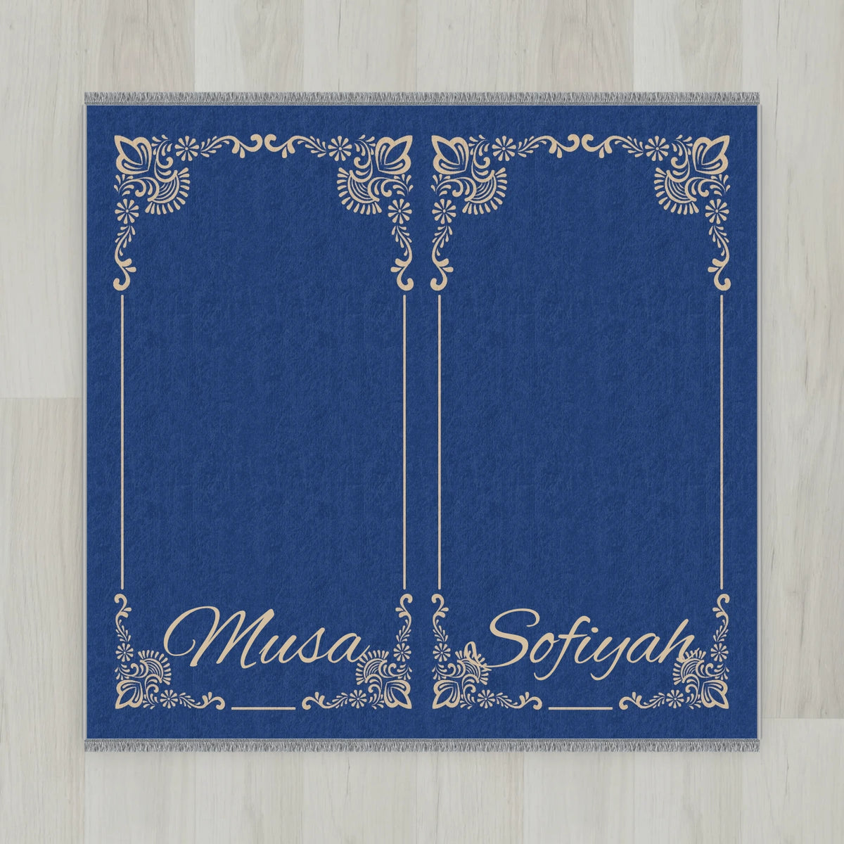 Gilded Frame Personalized Prayer Mat