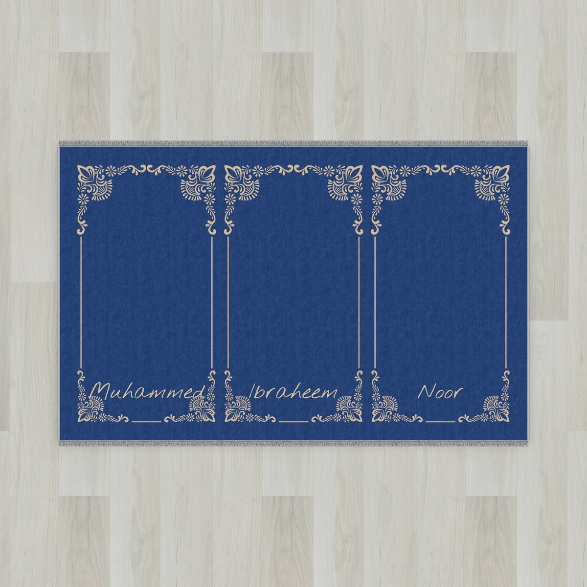 Gilded Frame Personalized Prayer Mat