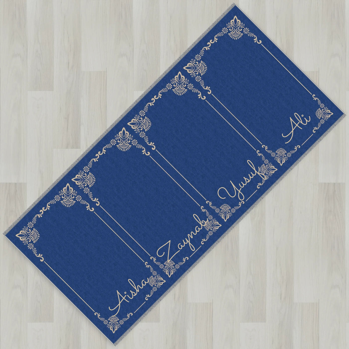 Gilded Frame Personalized Prayer Mat