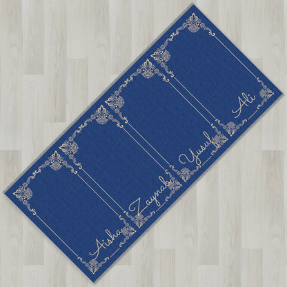 Gilded Frame Personalized Prayer Mat