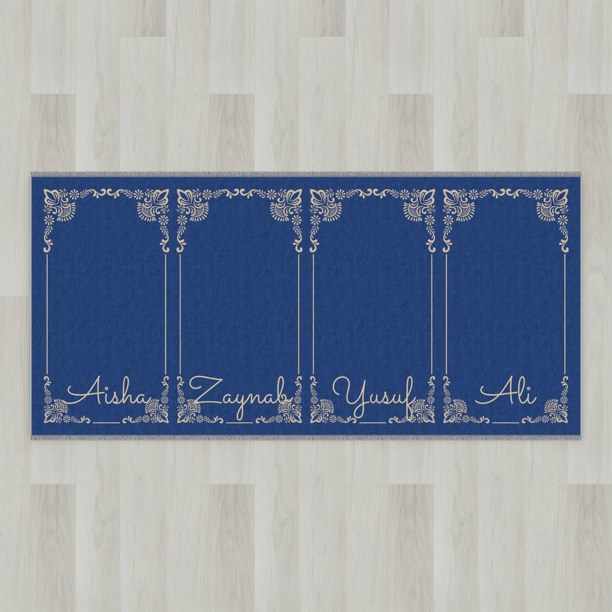 Gilded Frame Personalized Prayer Mat