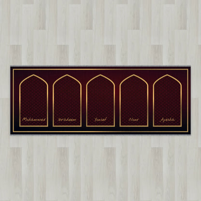 Golden Arch Personalized Prayer Mat