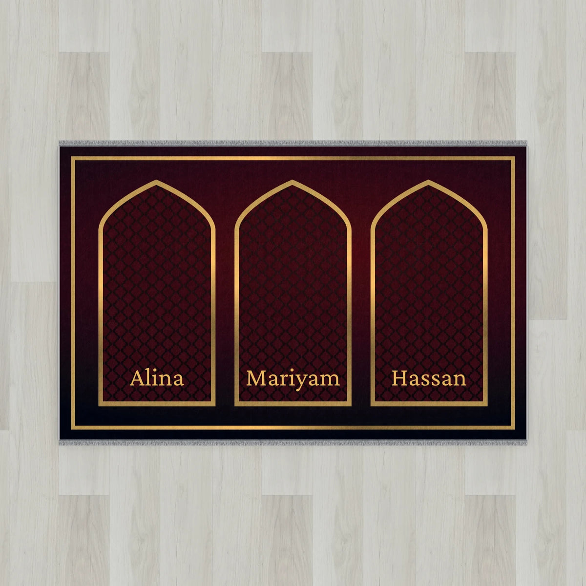Golden Arch Personalized Prayer Mat