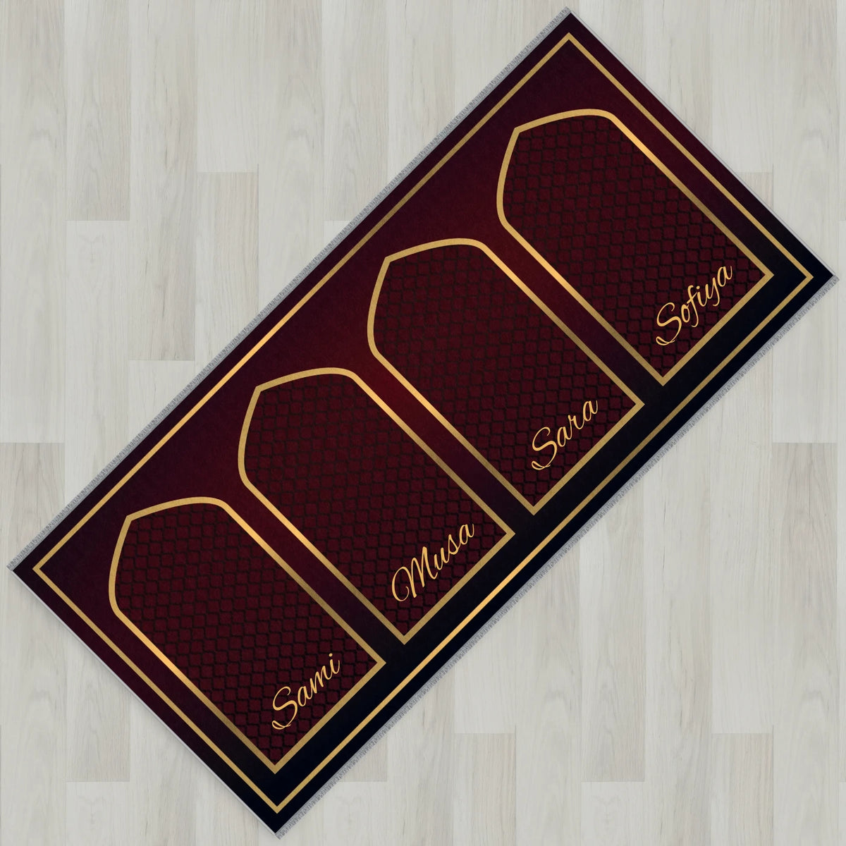 Golden Arch Personalized Prayer Mat
