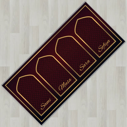 Golden Arch Personalized Prayer Mat