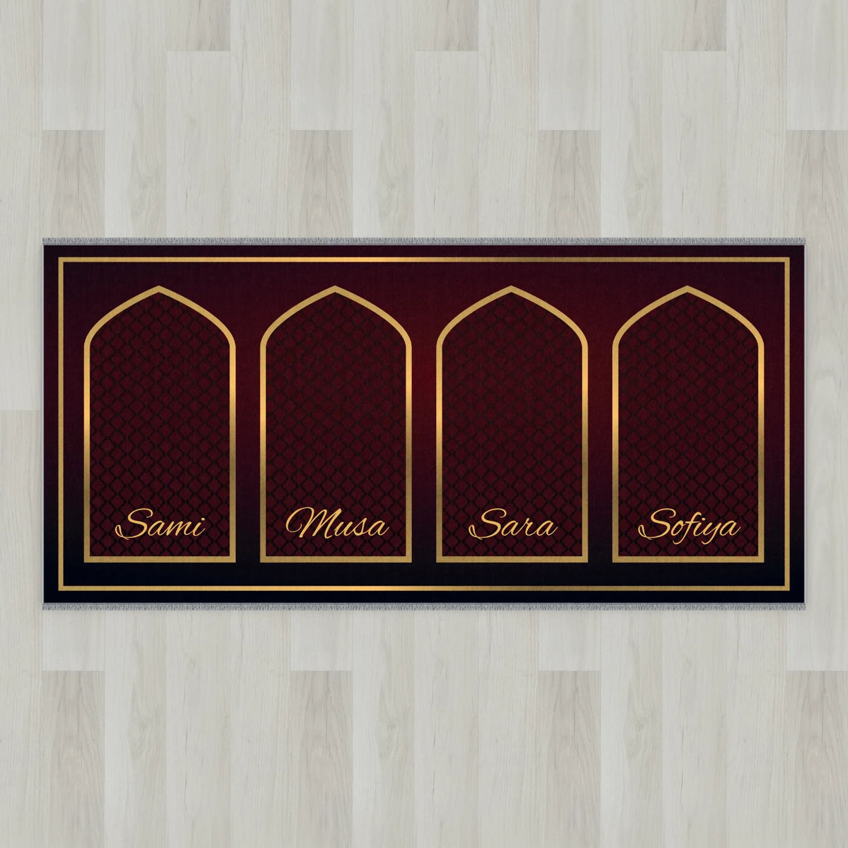 Golden Arch Personalized Prayer Mat