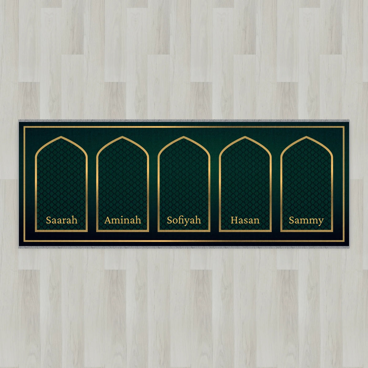 Golden Arch Personalized Prayer Mat