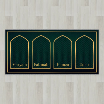 Golden Arch Personalized Prayer Mat