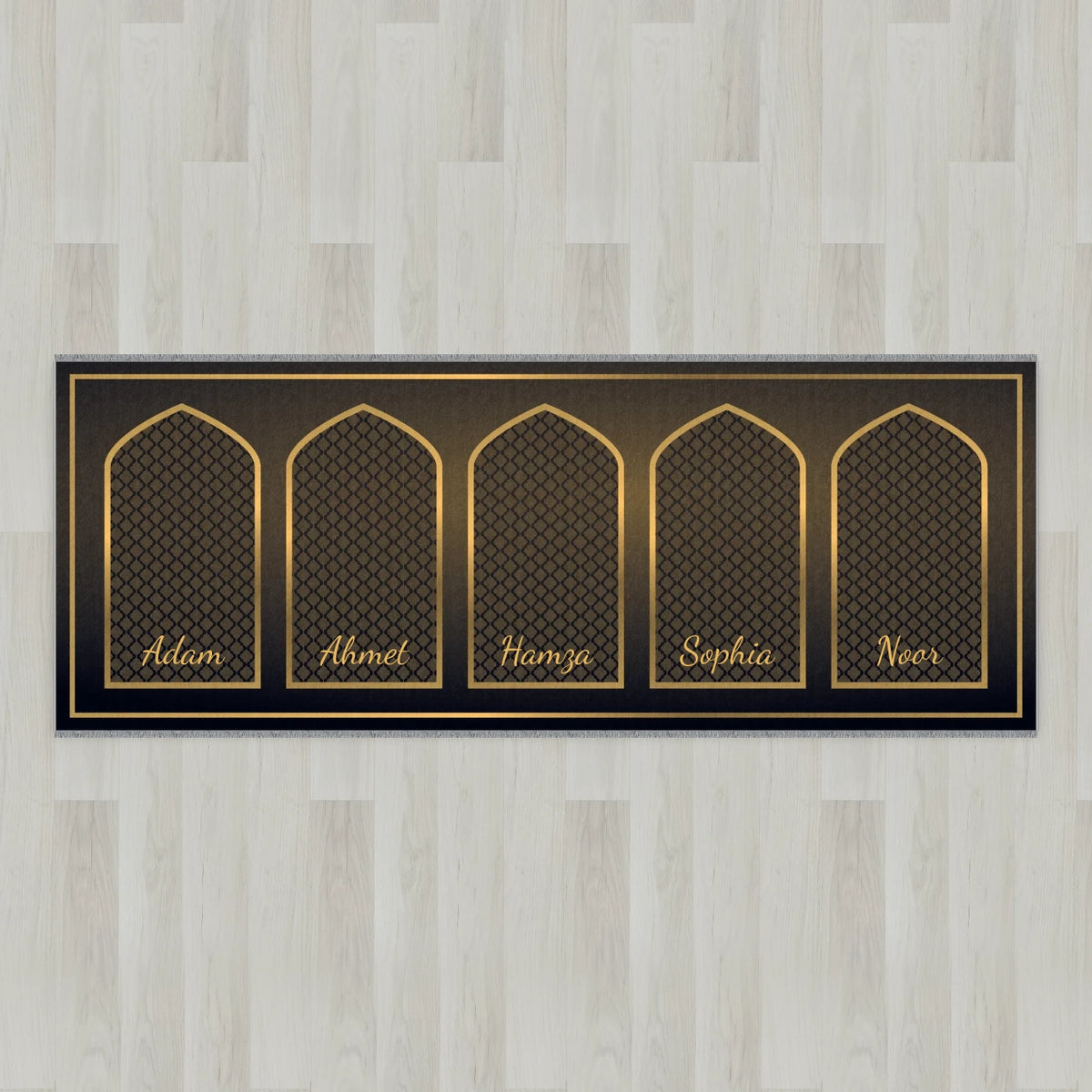 Golden Arch Personalized Prayer Mat