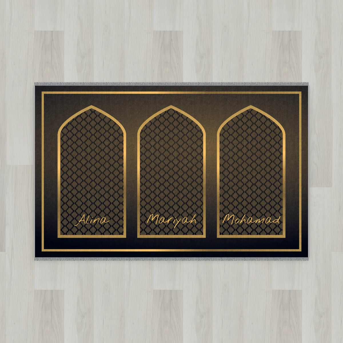 Golden Arch Personalized Prayer Mat