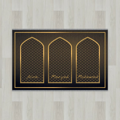 Golden Arch Personalized Prayer Mat