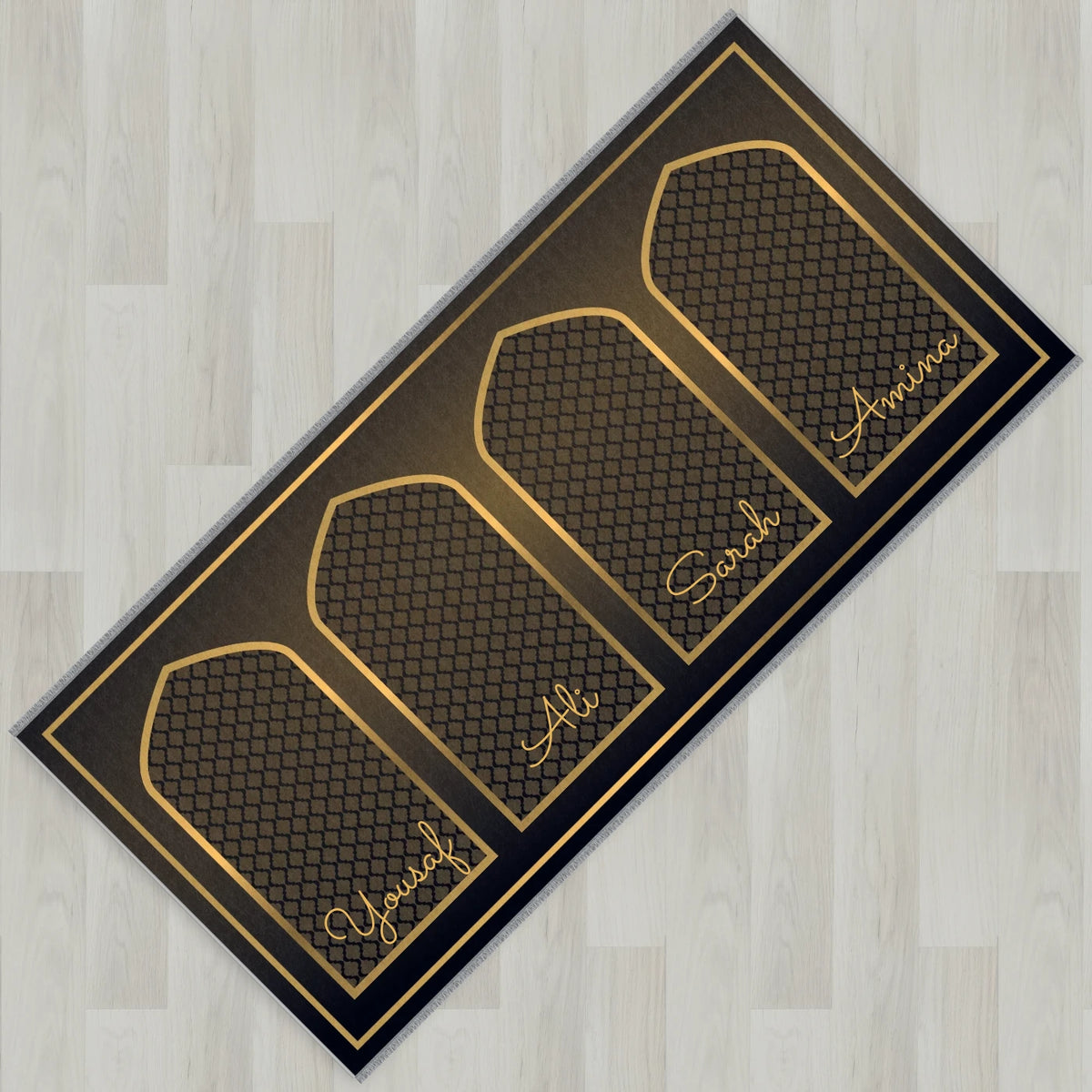 Golden Arch Personalized Prayer Mat