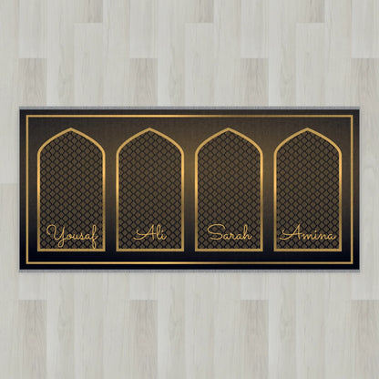 Golden Arch Personalized Prayer Mat