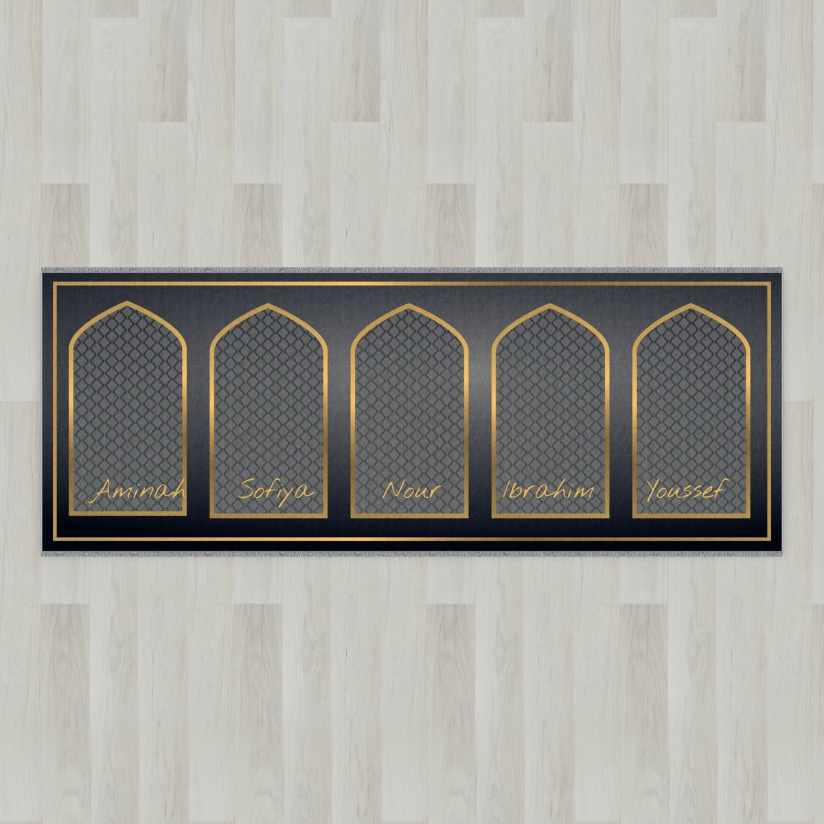 Golden Arch Personalized Prayer Mat