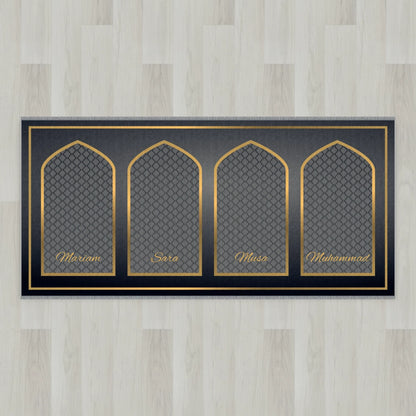 Golden Arch Personalized Prayer Mat