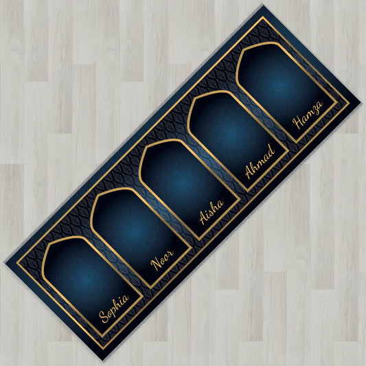 Golden Leaf Personalized Prayer Mat