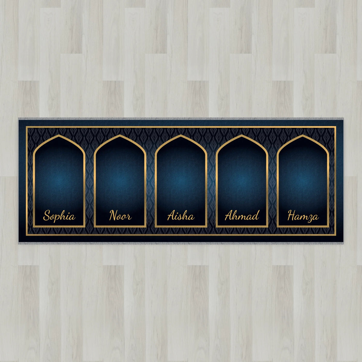 Golden Leaf Personalized Prayer Mat
