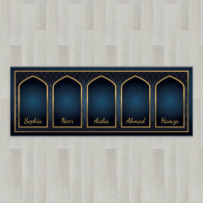 Golden Leaf Personalized Prayer Mat