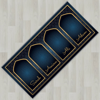 Golden Leaf Personalized Prayer Mat