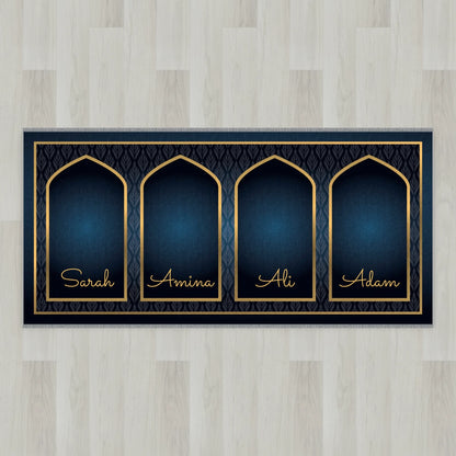 Golden Leaf Personalized Prayer Mat