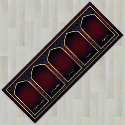 Golden Leaf Personalized Prayer Mat