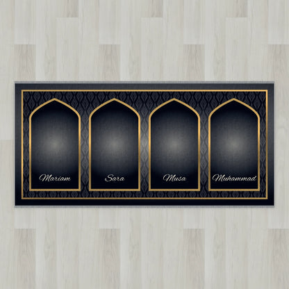 Golden Leaf Personalized Prayer Mat