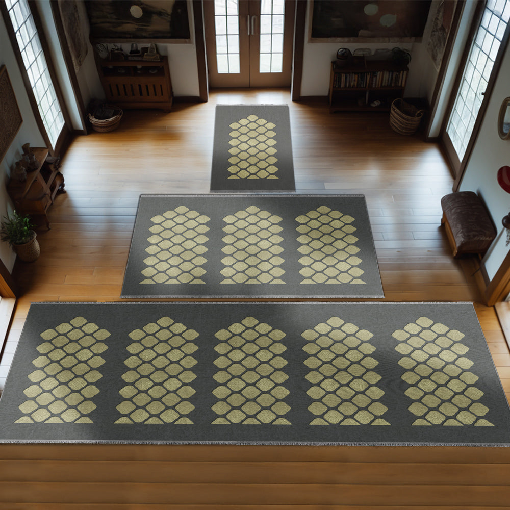 Scallop Tile Personalized Prayer Mat