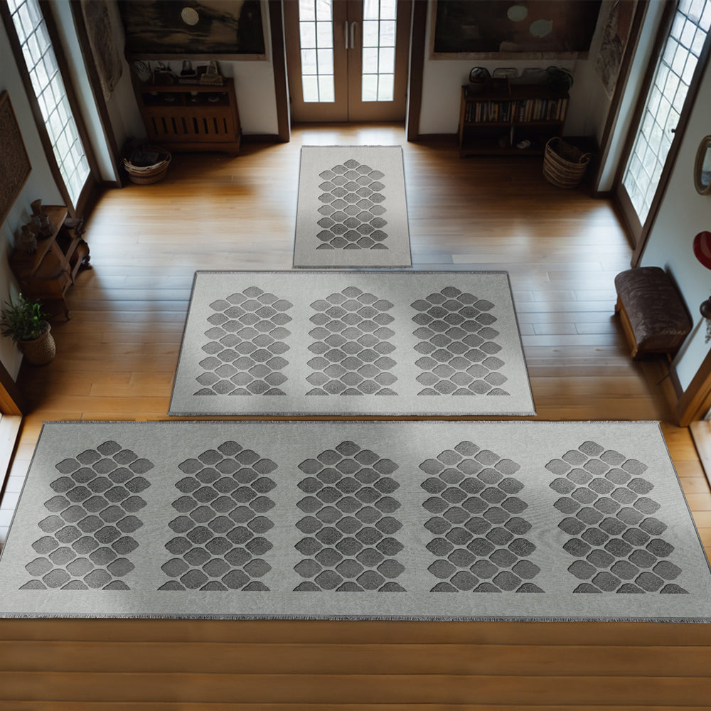 Scallop Tile Personalized Prayer Mat