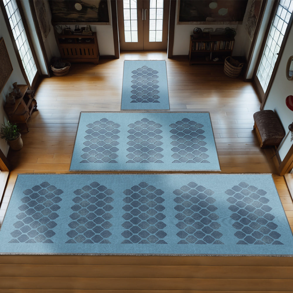 Scallop Tile Personalized Prayer Mat