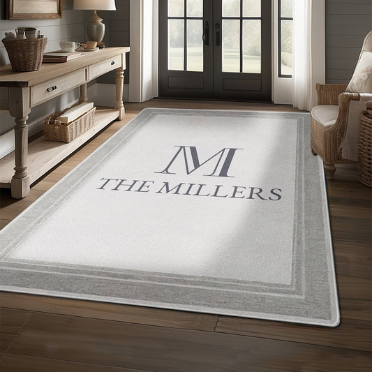 Personalized Entryway Rug