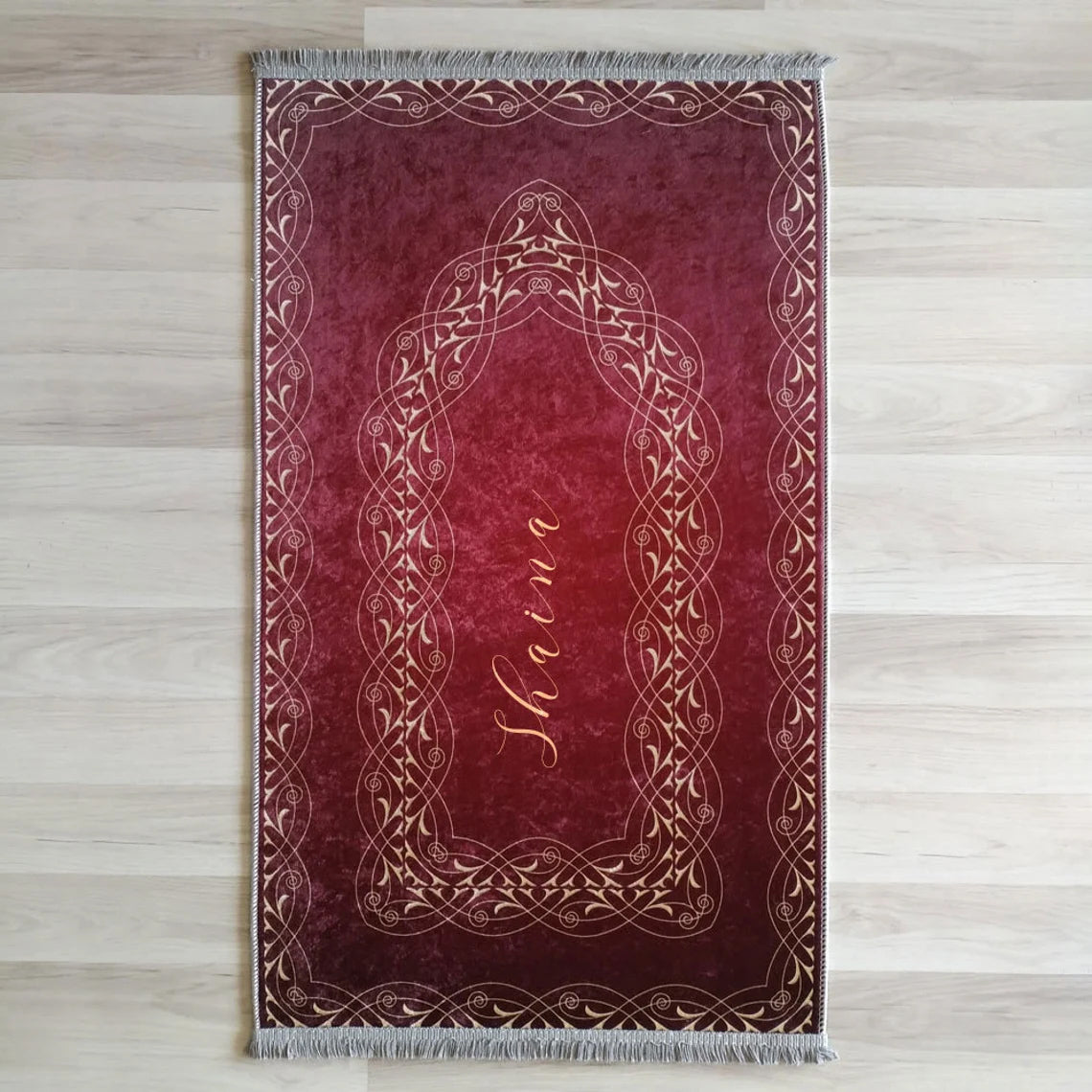 Personalized Group Family Foam Padded Prayer Mat 609