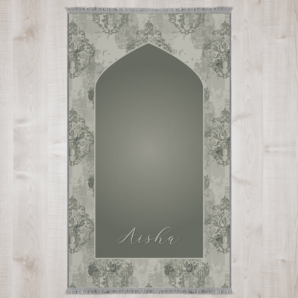 Damask Dome Personalized Prayer Mat