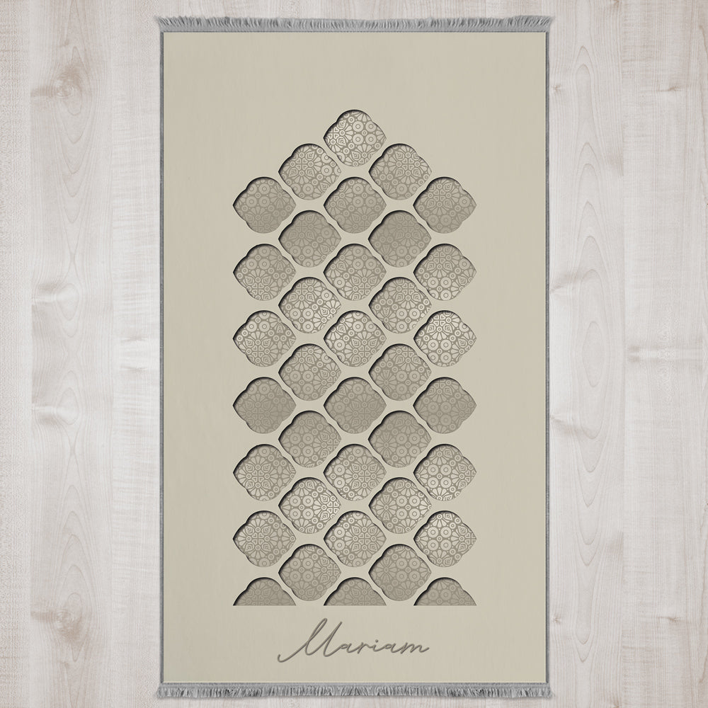 Personalized Washable Foam Padded Prayer Mat - 812