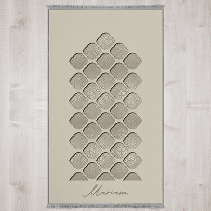 Personalized Washable Foam Padded Prayer Mat - 812